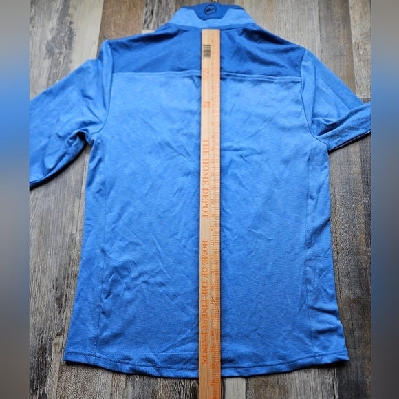 Vineyard Vines On The Go Shep Shirt Quarter Zip NEW Mens XS Blue - Picture 8 of 11